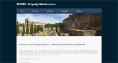 Desktop Screenshot of adcro.com